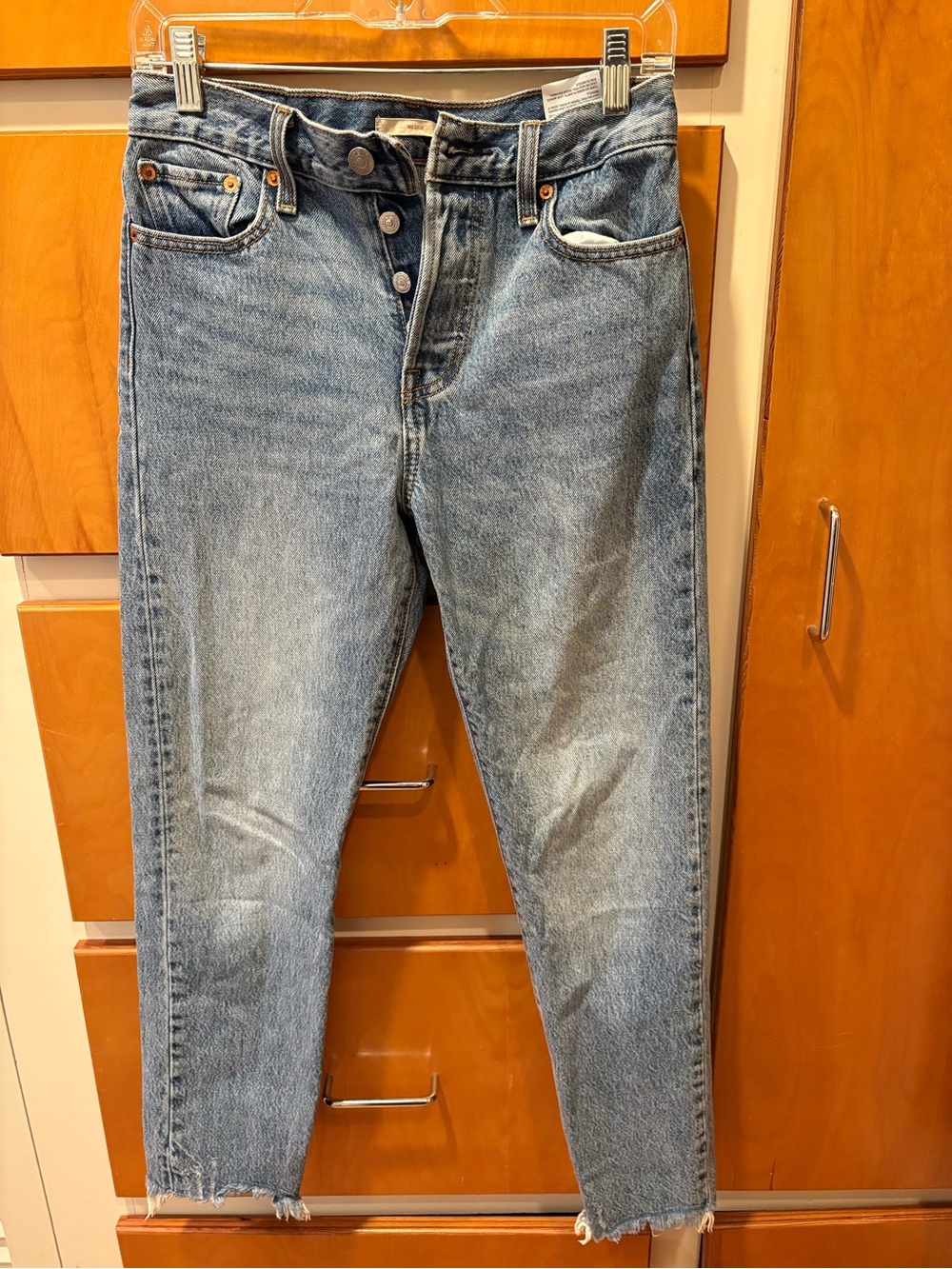 Levi’s Wedgie Button Fly Straight Jeans Women’s Size 26